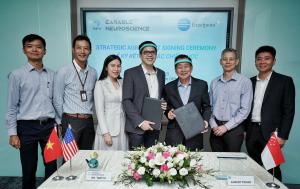The Strategic Agreement Signing Ceremony was presented by the leadership team from Earable Neuroscience US and Excelpoint under the witness of the strategic partner - Analog Devices