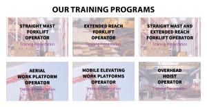 Available Train Safe Training Programs