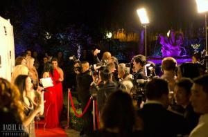Lampkin Foundation supporters gather on red carpet in previous annual fundraising event.