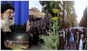 People throughout Iran continue to specifically hold the mullahs’  Leader Ali Khamenei responsible for their miseries, while also condemning the oppressive (IRGC) and paramilitary Basij units, alongside other security units that are suppressing the protests.
