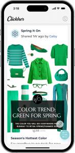Green is a hot spring color according to this blog post by  Wardrobe Oxygen spotted by Clickher Curator Gaby