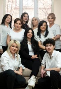 The sisters of "Sewing Hope for Armenia"