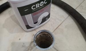 Croc Crete - Remove concrete from plumbing