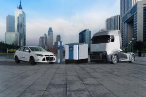Car, truck, and generator with MayMaan technology.
