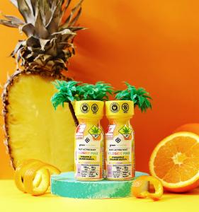WIldside Max Pineapple Orange Guava 50mg CBN Cannabis Shot 2:1 THC:CBN (100mg THC: 100mg CBN)