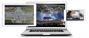 DriveSafe Online course displayed on laptop, tablet, and phone.