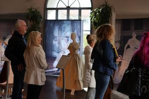 Couture Pattern Museum's Coronation Couture Exhibit Mesmerizes at Artwalk, Earns Listing on UK Government Website