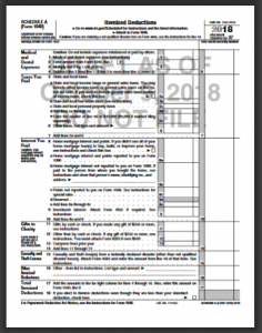 1040A Tax Form Schedule