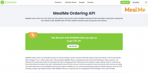 MealMe's suite of APIs cover 1M+ stores and 1B+ products in the US and Canada. MealMe's Ordering API offers the ability to add product ordering into your website or app. MealMe's Data API offers realtime restaurant menus and grocery store inventory.