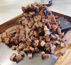 Crossbuck BBQ's Central Texas Style Chopped Brisket