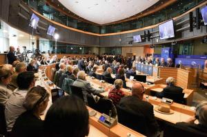 (Video) Maryam Rajavi Calls for Supporting Iran’s People’s Quest for Freedom in European Parliament