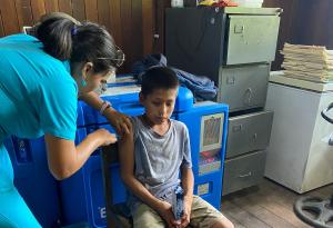 Campaña médica en Comunidad Nativa Shambo Porvenir