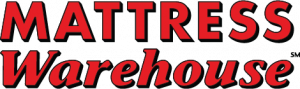 Mattress Warehouse red logo
