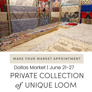 Unique Loom is announcing an exclusive debut during the upcoming Total Home & Gift Market, at Dallas Market Center.