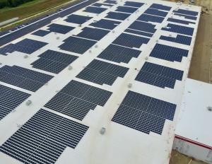 Distribution Center with Solar in Ohio