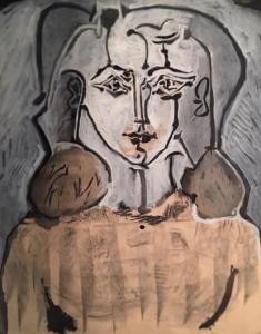 Picasso - Portrait de jeune femme (1949)