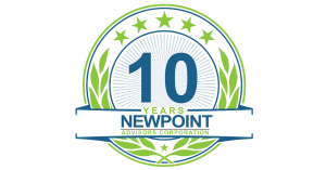 Newpoint Advisors Corporation 10 year anniversary logo
