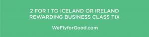 Participate in Recruiting for Good's referral program to help fund kid mentoring program and earn 2 for 1 Business Class travel gift card www.WeFlyforGood.com