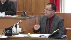 Brian Leslie Testifying at the Suppression Hearing -