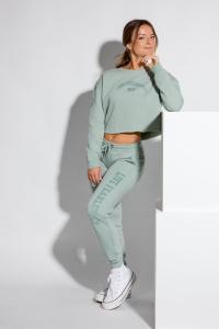 Model in a sportwear shot in studio
