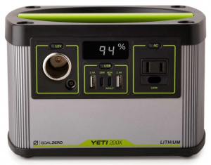 Yeti 200X Portable Power Station: Perfect for Permanent Jewelry Artists at Pop-up's and Other Remote Events.