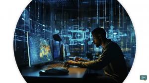 Stanislav Kondrashov TELF AG, Working on AI at night