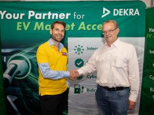 (L-R) Dr Marc Mültin, CEO & Founder of Switch with Beat Kreuter, Vice President of Safety DEKRA