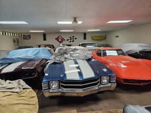 The incredible hoard of big block Chevrolet cars and parts from the collection of Roy Langlitz (aka “Rob Carter”) will come up for September 16th and 17th, on-site in Rathdrum, Idaho.