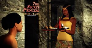 Princess Adaeze and Sade in The Secret Princess Animation