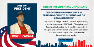 The Green Presidential Candidate
