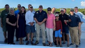 Sen. Ana Maria Rodriguez and Rep. Jim Mooney toured five state parks in the Florida Keys on Friday, Aug. 4, 2023.