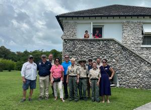 Sen. Ana Maria Rodriguez and Rep. Jim Mooney toured five state parks in the Florida Keys on Friday, Aug. 4, 2023.