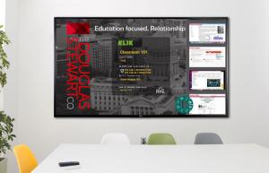 KLIKBoks HUB integrates with any display, even touch-enabled monitors, for the most fluid and intuitive collaboration sessions with both in-person and remote attendees.