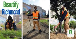 Beautify Richmond Program Participants in Training