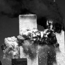 Picture of Twin Towers on 9/11