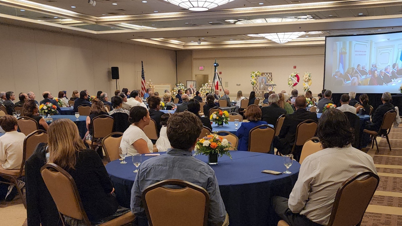 The US Representative Office of the National Council of Resistance of Iran (NCRI-US) holds a memorial reception at Georgetown University to pay tribute to the late Professor Raymond Tanter.