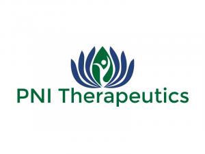 Logo of PNI Therapeutics, the company that created PNI Thrive, the VR application which was used in the study