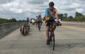 Thomas Baskind Cycling for Cycle to the Sea