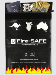 Fire-SAFE emergency bag