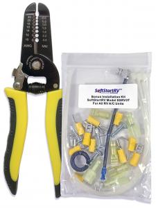 SoftStartRV soft starter includes wire connectors, hardware, zip ties and FREE crimpers
