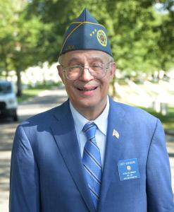 National Vice Commander Command Sergeant Major Gary Ginsburg, USA, Retired of New York