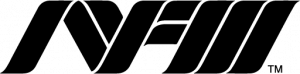 NFW logo is the letters appearing as if woven together