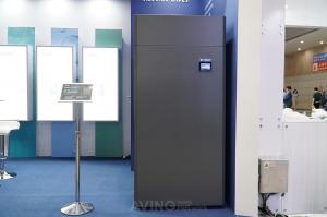 MiCoPower’s solid oxide fuel cell, which won the grand prize at the H2 Innovation Awards, displayed in the booth │Photo by AVING NEWS