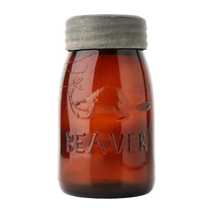 This scarce, circa 1880-1900 left-facing beaver pint fruit jar attributed to the Sydenham Glass Factory in Wallaceburg, Ontario has a pre-sale estimate of CA$12,000-$18,000.