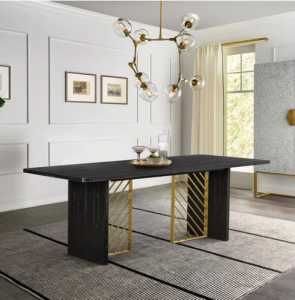 Armen Living's New Monaco Dining Table will transform your dining room and impress your holiday guests with its eye-catching and modern design.
