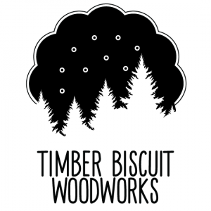 Timber Biscuit Woodworks Logo
