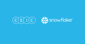 CEIC has announced that it has partnered with Snowflake to make its leading macroeconomic databases available via Snowflake Marketplace.