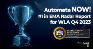 AutomateNOW! is the #1 Rated Product in the EMA Radar™ for Workload Automation and Orchestration 2023