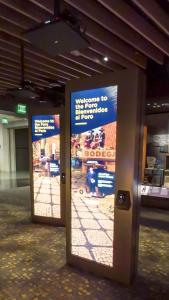 Close up of Interactive Station at Molina Gallery
