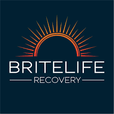 Logo of BriteLife Recovery, a prominent mental health and addiction recovery institution.